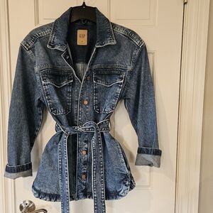 Gap Ultra Soft Belted Denim Jacket